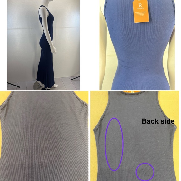 Women's Basic Summer Sexy Lounge Tank Long Dress Elegant Sleeveless Halter Neck - Picture 16 of 17